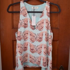 Butterfly Tank/Blouse
